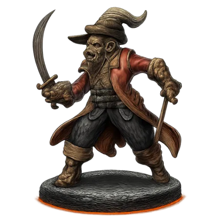 bandit captain miniature